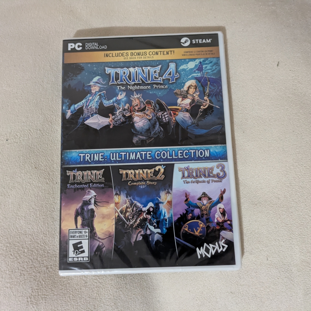 5 For $25 Trine: Ultimate Collection for PC DVD-Rom By Modus NEW
